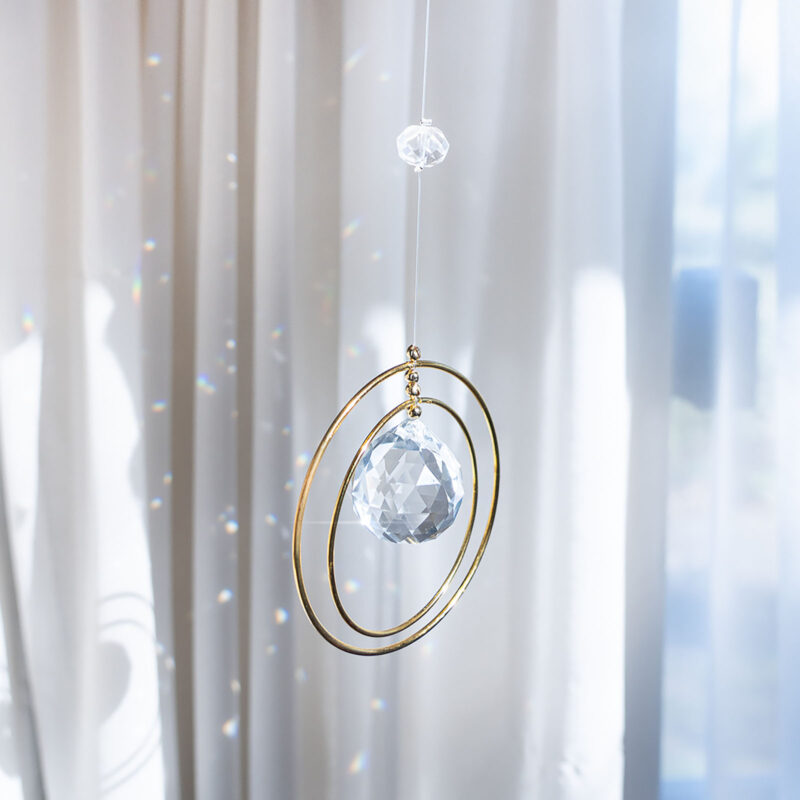 Attrape soleil en cristal - Mandala Attrape soleil cristal. DENADDA