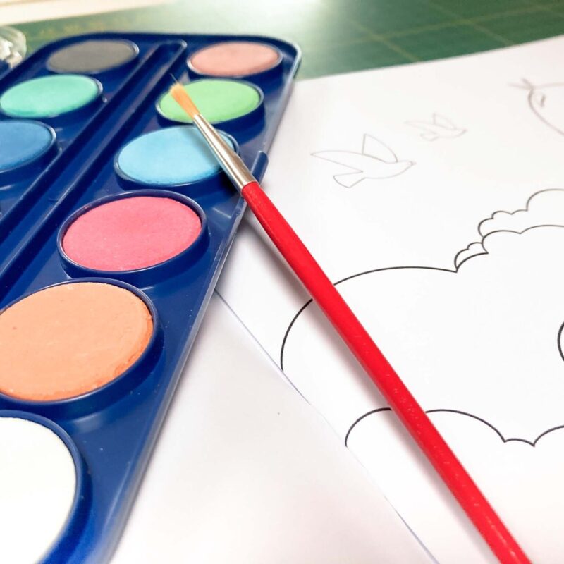 Livre de coloriage - Marin dans les nuages Coloriages gratuits et offerts avec les bonus de Marin dans les nuages. Un conte de DENADDA.