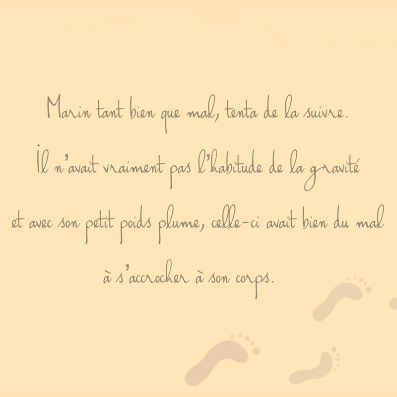 Livre - Marin dans les nuages Extrait du conte philosophique Marin dans les nuages. Collection DENADDA.