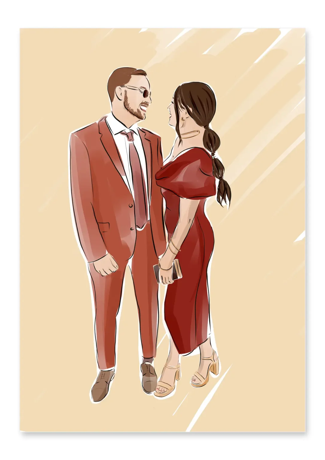 Photo transformer en dessin personnalisé. DENADDA