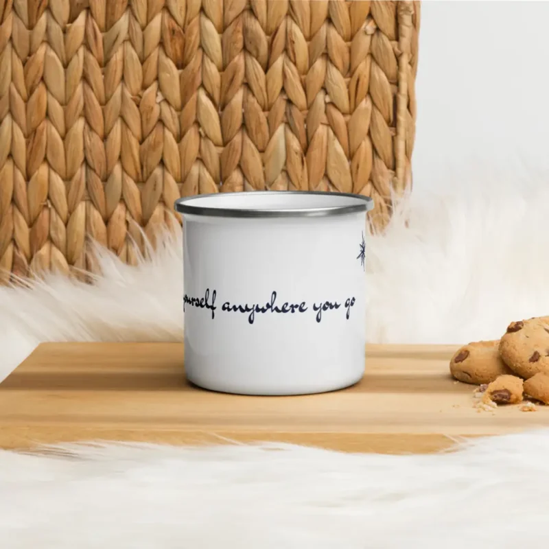 Mug - Zen Mug émaillé avec citation zen de DENADDA