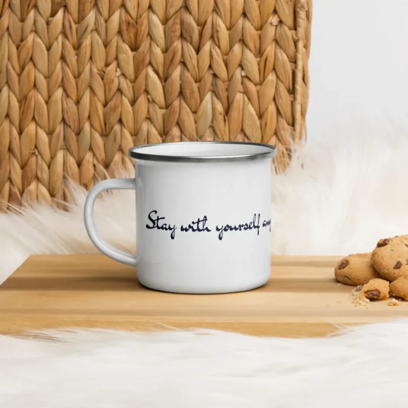 Mug - Zen Mug émaillé avec citation zen Denadda