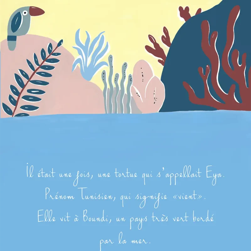 Extrait - EYA au pays des conteurs d'histoires - Tome II Extrait 01 du conte illustré Eya tome II. Un livre de la collection DENADDA.