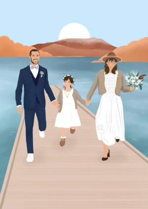 Affiche personnalisée à partir de plusieurs photos. DENADDA