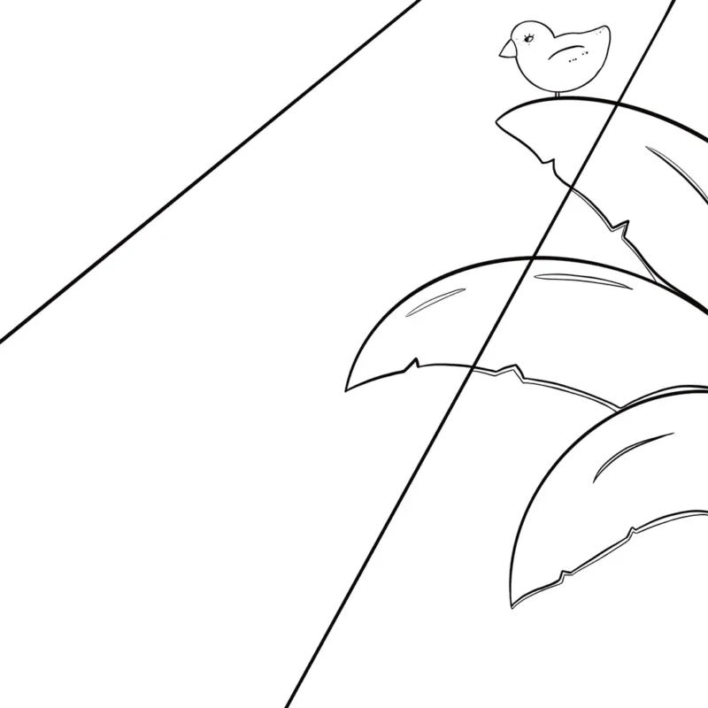 Livre de coloriages - Eya au pays des conteurs d'histoires Extrait 01 du livre de coloriages d'Eya au pays des conteurs d'histoires. Collection DENADDA